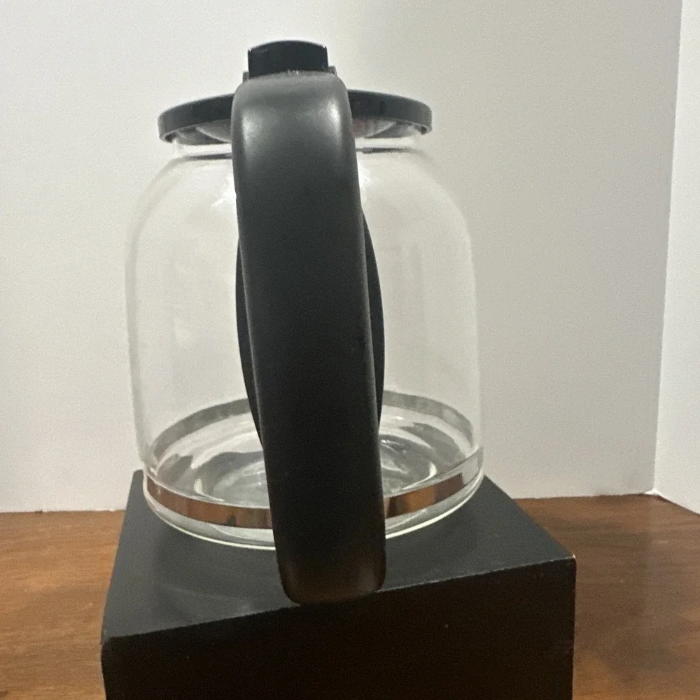 Replacement Carafe 12 Cup Coffee‎ Maker Glass Pot Lid Brewing Bean Roast Blend